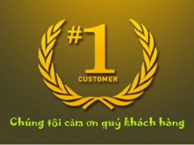 Cảm ơn quý khách hàng đã đưa chúng tôi đến vị trí #1